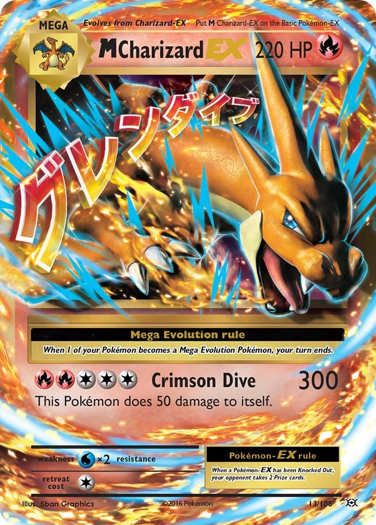 M Charizard card