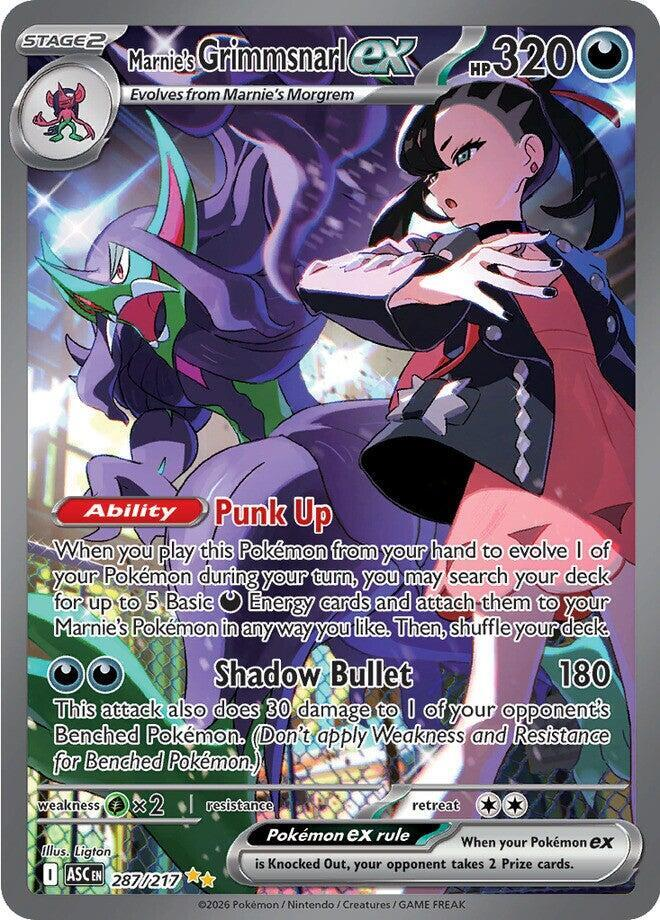 Marnie's Grimmsnarl ex card
