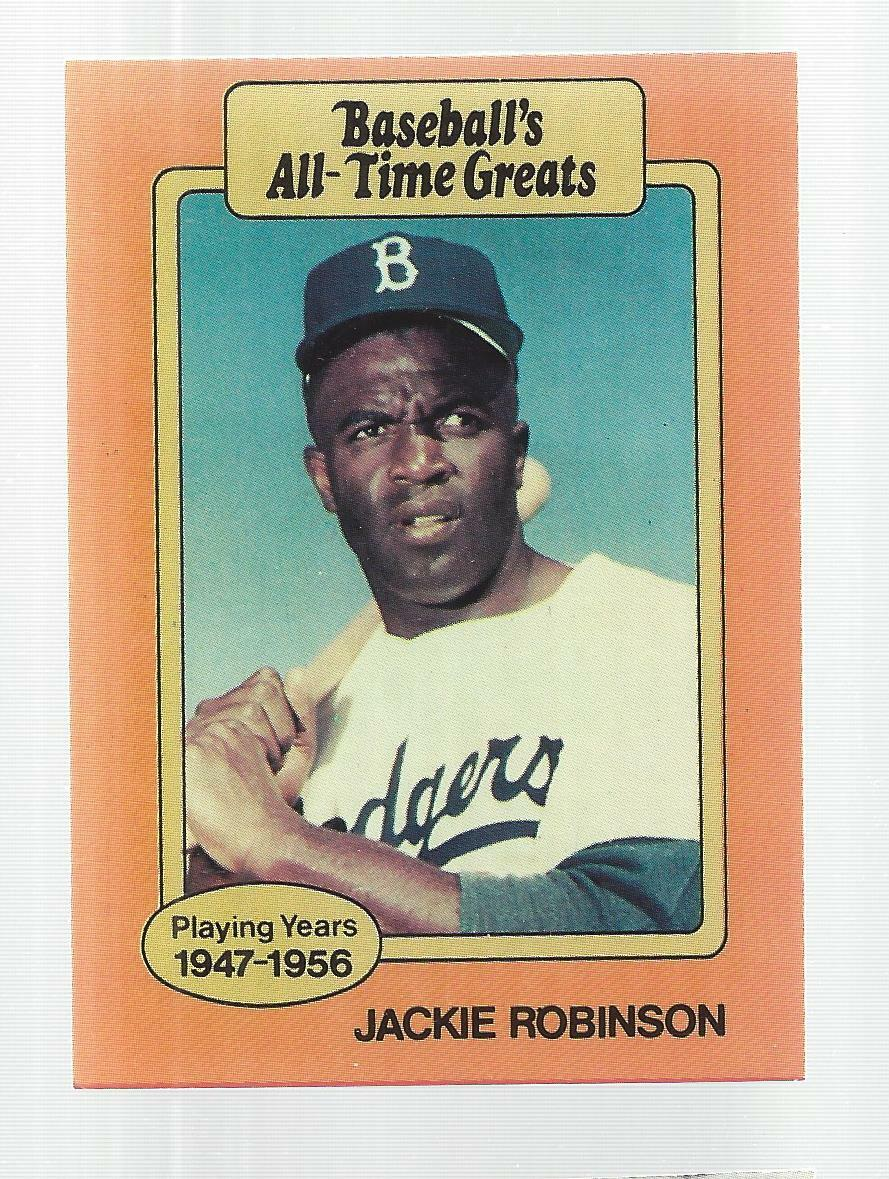 Featured vintage baseball card