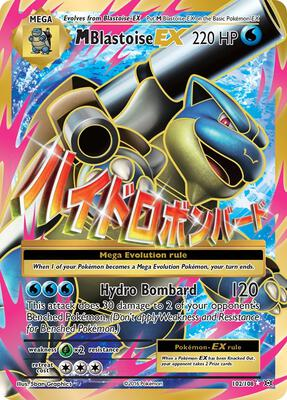 Blastoise Pokémon card