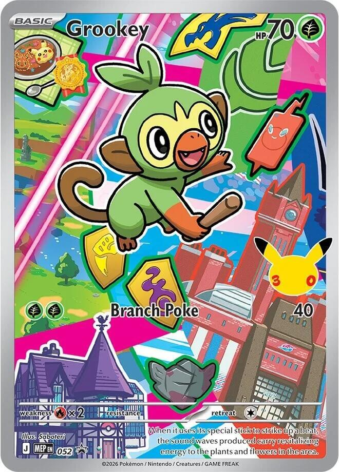 Grookey Pokémon card