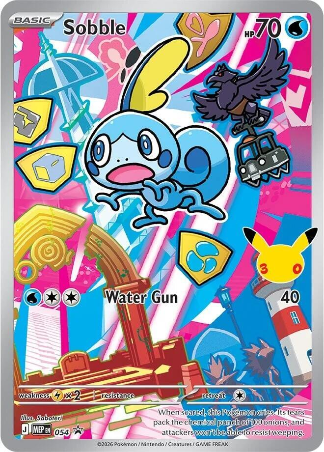 Sobble Pokémon card