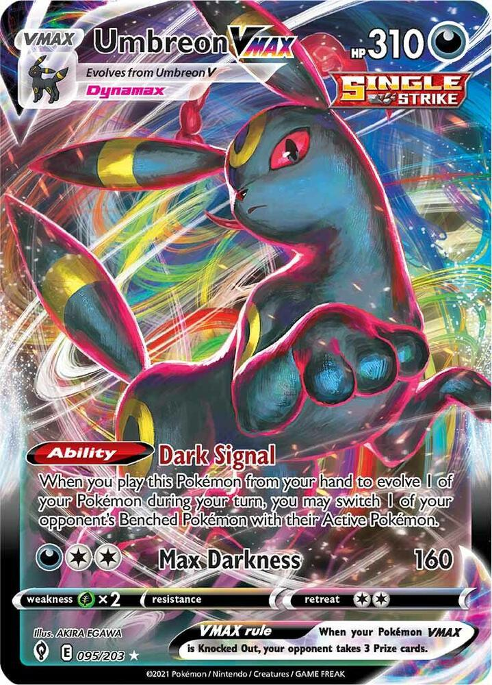 Umbreon VMax illustration rare Pokémon card
