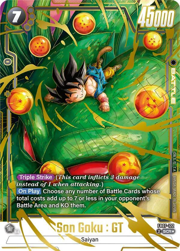 Sleepy Goku card